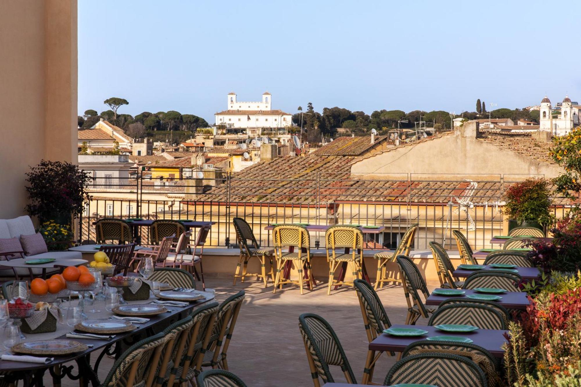 Hotel Adriano Rooftop Roma Exterior foto
