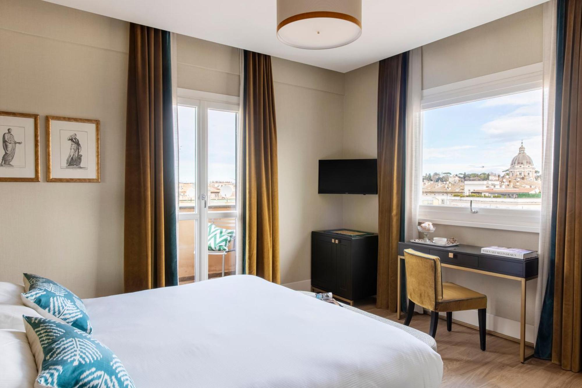 Hotel Adriano Rooftop Roma Exterior foto